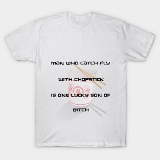 Chopstick Man T-Shirt